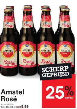 Sligro Amstel Rosé aanbieding