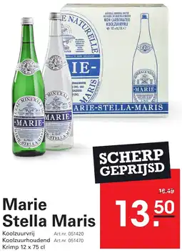 Sligro Marie Stella Maris aanbieding