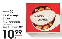 Sligro Lekkernijen Luxe kipnuggets aanbieding