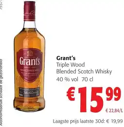 Colruyt Grant's aanbieding