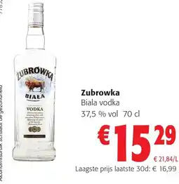 Colruyt Zubrowka aanbieding