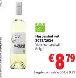 Colruyt Haspenhof wit 2023/2024 aanbieding