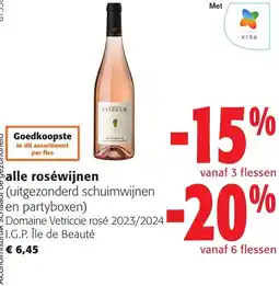 Colruyt Alle roséwijnen aanbieding
