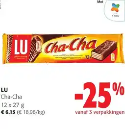 Colruyt LU Cha-Cha aanbieding