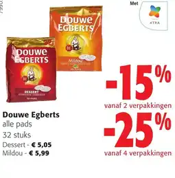 Colruyt Douwe Egberts aanbieding