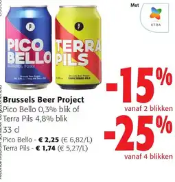 Colruyt Brussels Beer Project aanbieding