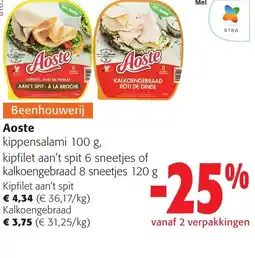 Colruyt Aoste aanbieding