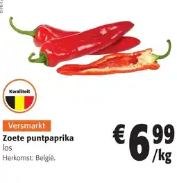 Colruyt Zoete puntpaprika aanbieding