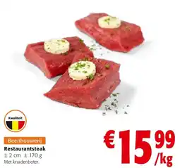 Colruyt Restaurantsteak aanbieding