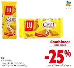Colruyt LU Cent Wafers 190 g aanbieding