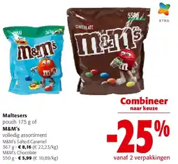 Colruyt M&M’s Salted Caramel 367 g aanbieding