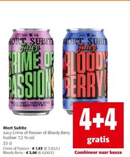 Colruyt Mort Subite Crime of Passion aanbieding