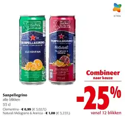 Colruyt Sanpellegrino Clementina aanbieding