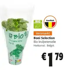 Colruyt Boni Selection Bio krulpeterselie aanbieding
