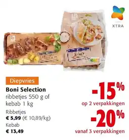 Colruyt Boni Selection ribbetjes 550 g aanbieding
