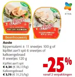 Colruyt Kipfilet aan't spit aanbieding