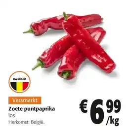 Colruyt Zoete puntpaprika aanbieding