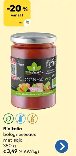 Bio Planet Bioitalia aanbieding