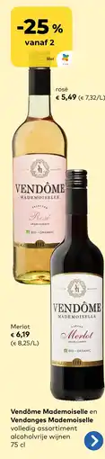 Bio Planet Vendôme Mademoiselle en Vendanges Mademoiselle aanbieding