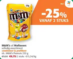 Comarkt M&M's of Maltesers aanbieding