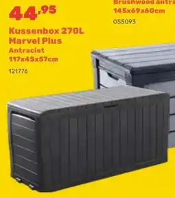 Happyland Kussenbox Marvel Plus Antraciet aanbieding
