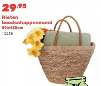 Happyland Rieten boodschappenmand aanbieding