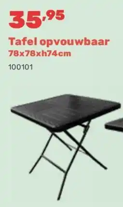 Happyland Tafel opvouwbaar aanbieding