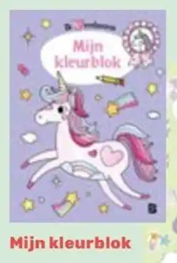 Happyland Ik Eenhoorns Mijn kleurblok aanbieding