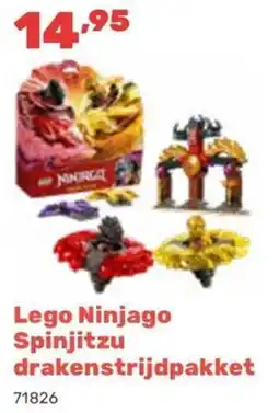 Happyland Lego Ninjago Spinjitzu drakenstrijdpakket aanbieding