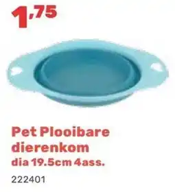 Happyland Pet Plooibare dierenkom dia aanbieding