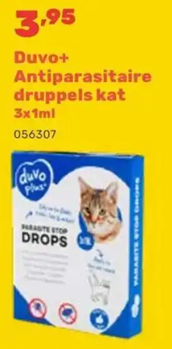 Happyland Duvo+ Antiparasitaire druppels kat aanbieding