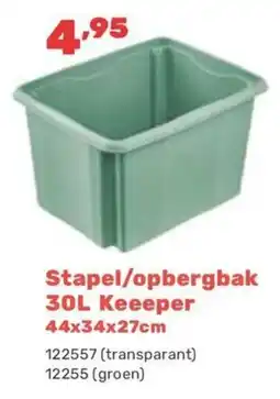 Happyland Stapel / opbergbak Keeeper aanbieding