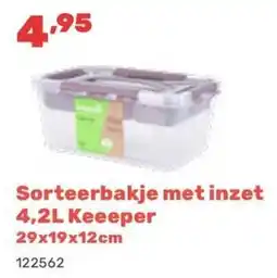 Happyland Sorteerbakje met inzet Keeeper aanbieding
