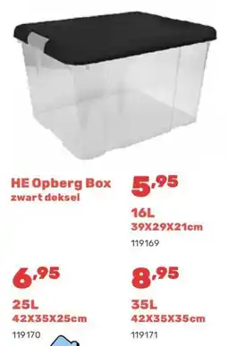 Happyland HE Opberg Box aanbieding