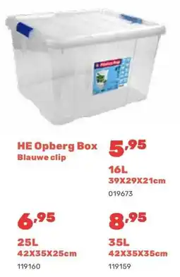 Happyland HE Opberg Box aanbieding