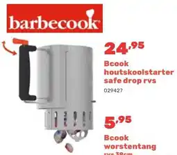 Happyland Bcook houtskoolstarter safe drop rvs aanbieding