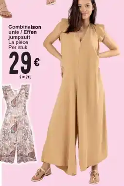 Cora Combinaison unie / Effen jumpsuit aanbieding