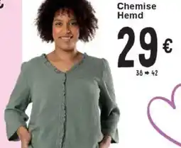 Cora Chemise Hemd aanbieding