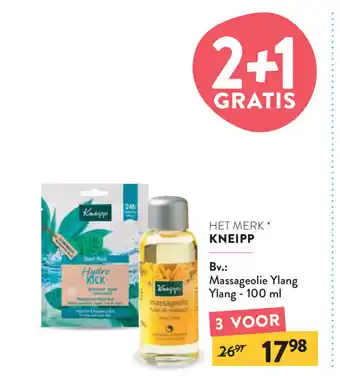 Di Kneipp Massageolie Ylang 100ml aanbieding