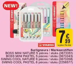 Cora Surligneurs / Markeerstiften aanbieding