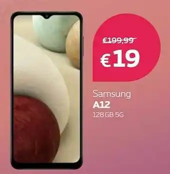 Proximus Samsung a12 128gb 5g aanbieding
