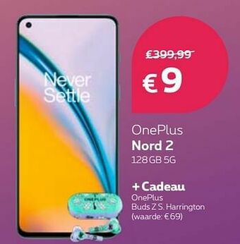 Proximus Oneplus nord 2 128gb 5g aanbieding