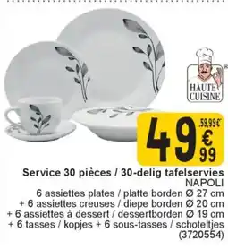 Cora Service 30 pièces / 30-delig tafelservies aanbieding