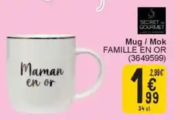 Cora Mug / Mok Famille En Or aanbieding