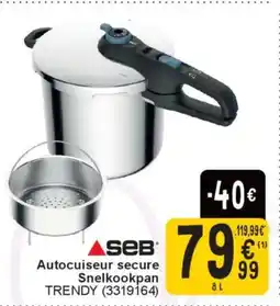 Cora Autocuiseur secure Snelkookpan aanbieding