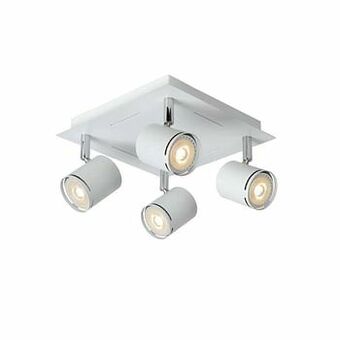 Lucide LED spot Rilou - 4 spots - wit - Leen Bakker