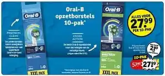 Kruidvat Oral-b cross action opzetborstels aanbieding