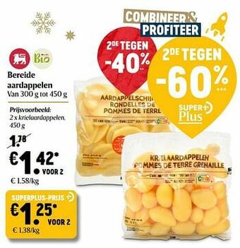 Delhaize Krielaardappelen aanbieding