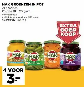 Hak appelmoes light