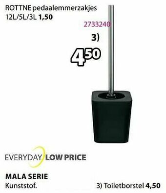 Jysk Mala toiletborstel aanbieding